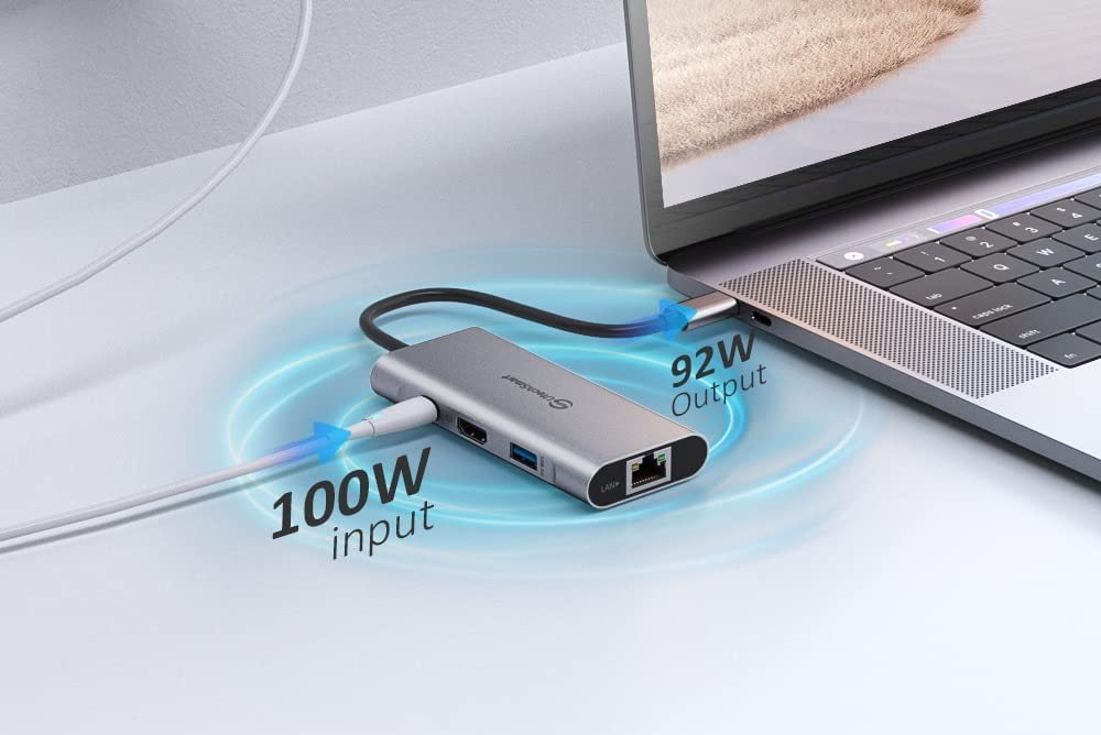 UtechSmart 6 In 1 USB C Hub