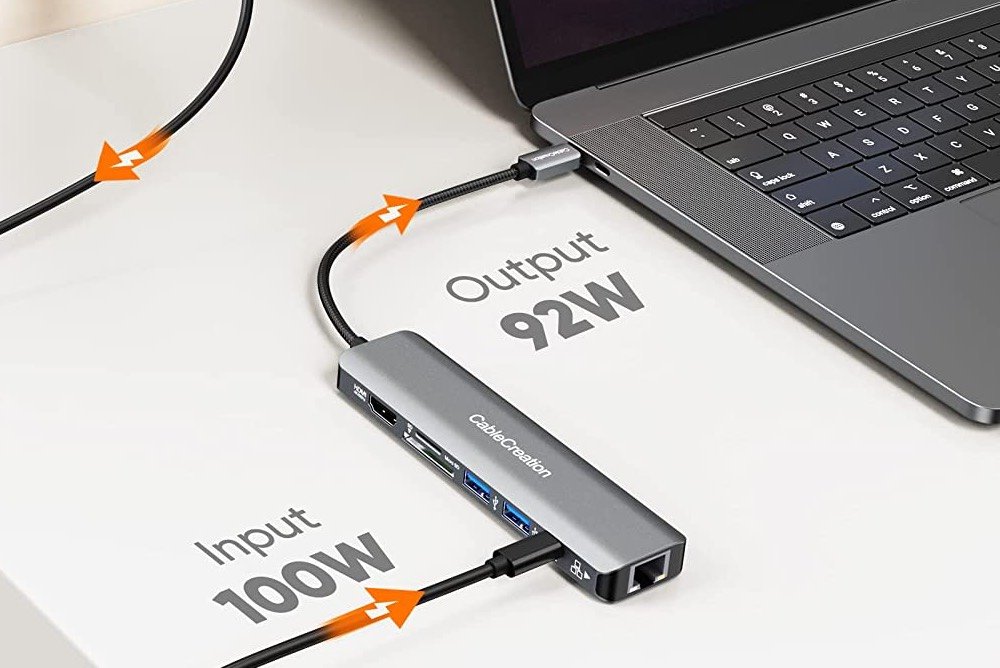 CableCreation 7-in-1 USB-C Hub