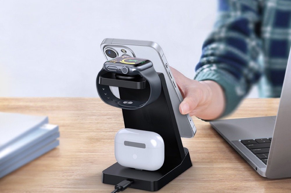 Fuvuan 3 in 1 Wireless Charging Station