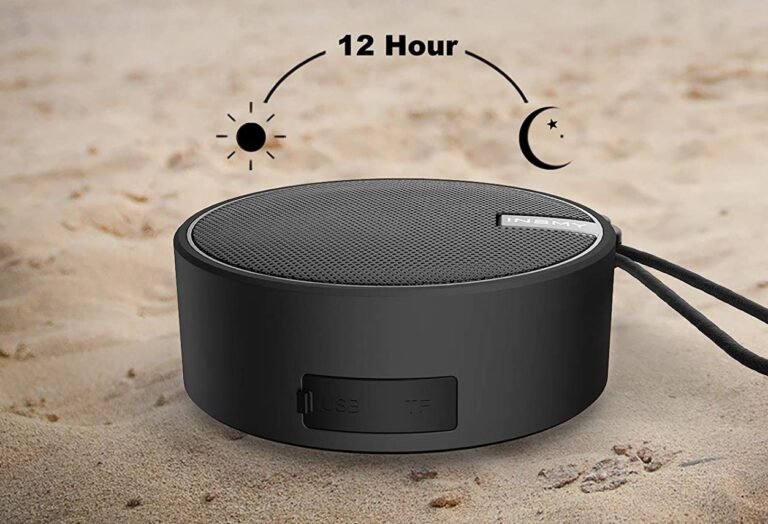 INSMY C12 IPX7 Waterproof Shower Bluetooth Speaker