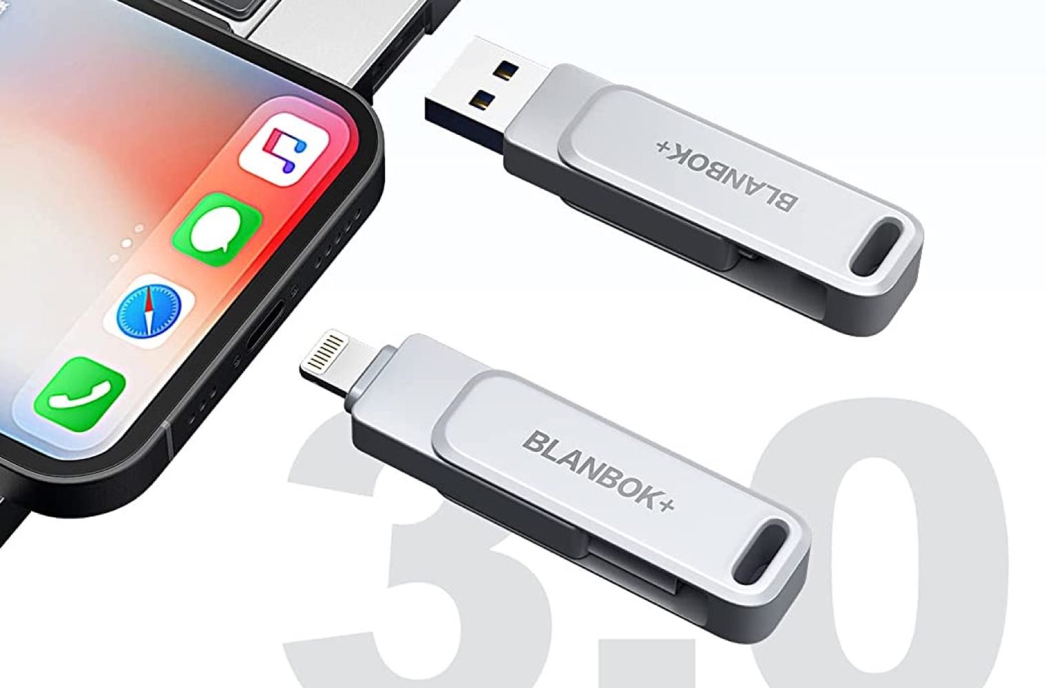 BLANBOK+ 128GB Flash Drive