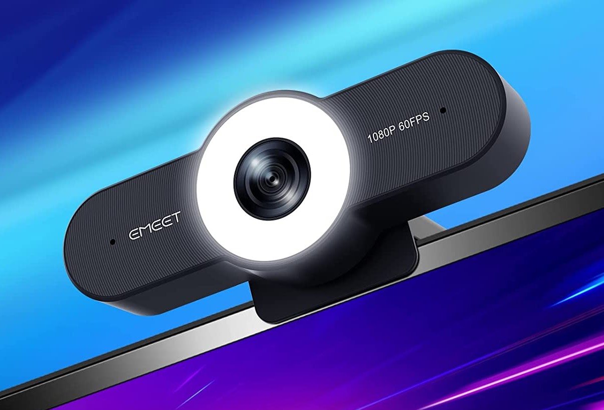 EMEET 1080P Webcam with Microphone