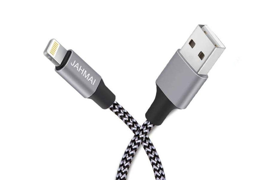 JAHMAI Nylon Braided Lightning Cable