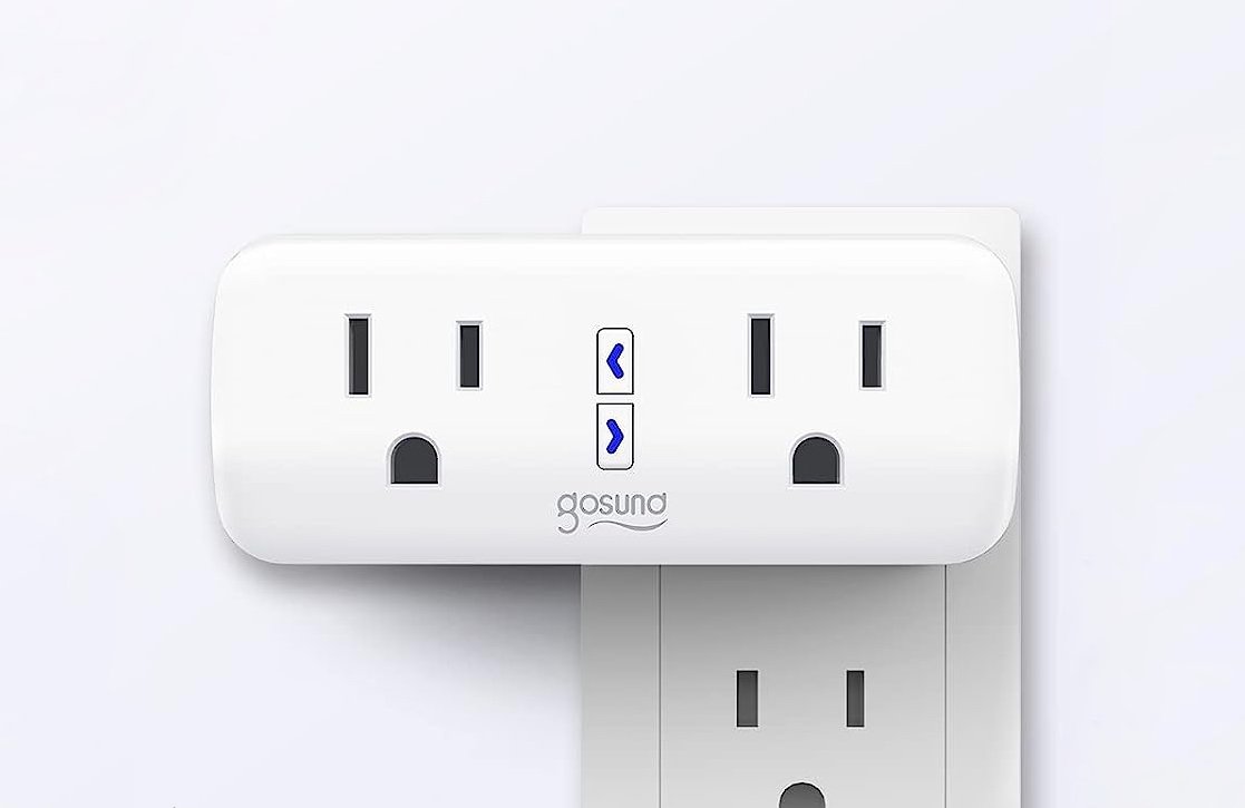 Beantech 2-in-1 Compact Design 2.4 GHz Wi-Fi Smart Plug