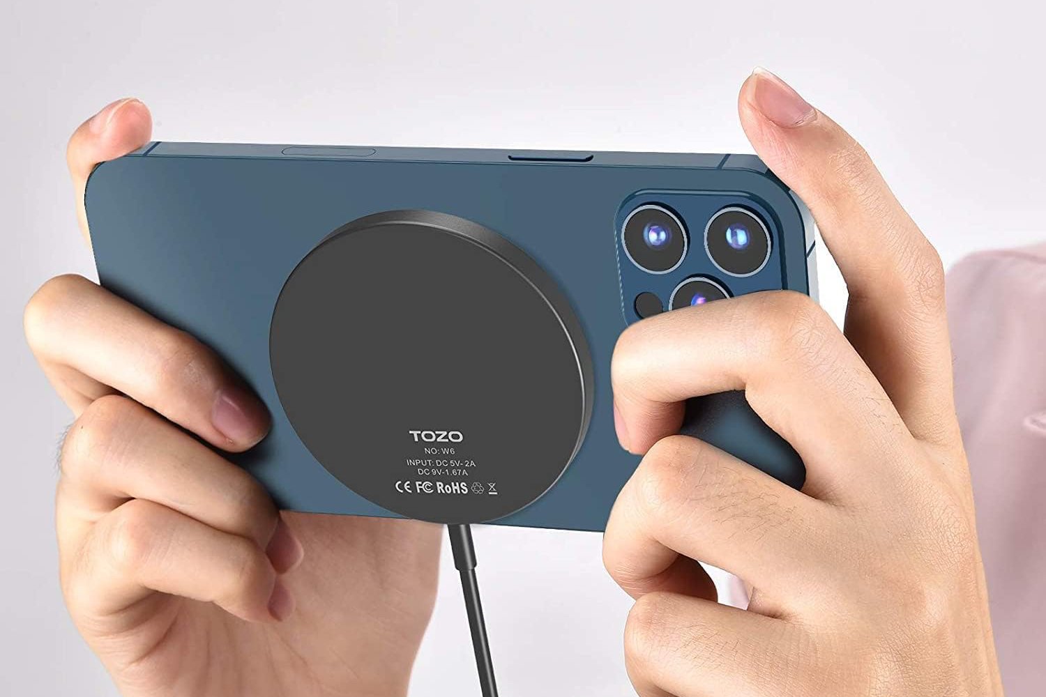 TOZO W6 Wireless Magnetic Charger