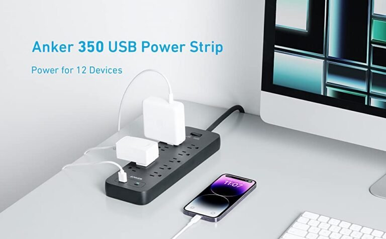 Anker Power Strip With 10 Outlets & 2 USB Ports is Must Have For Your Work Desk At $26 1