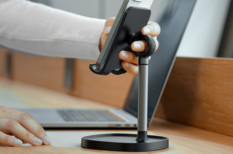 Lisen Phone & Tablet Holder Stand With Weighted Base