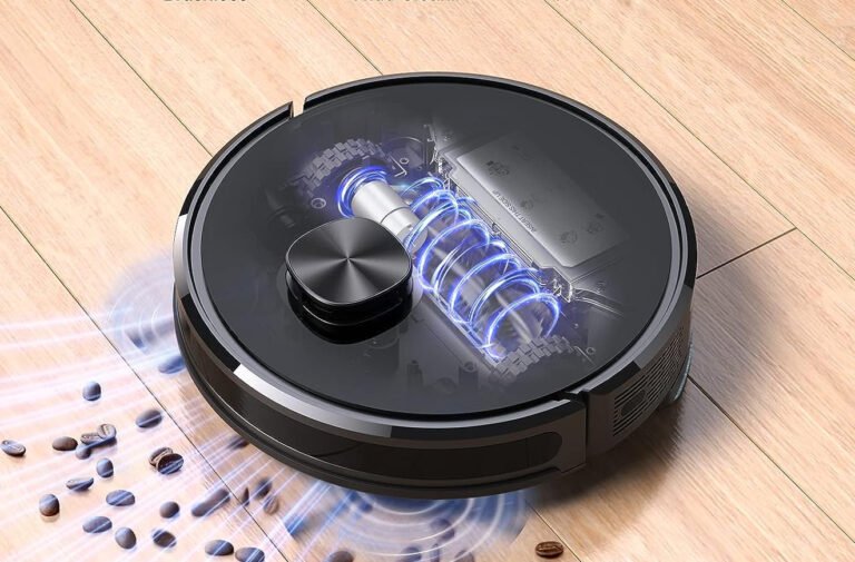 Lubluelu 2 in 1 Robotic Vacuum Cleaner