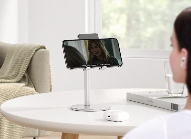 OMOTON Angle Height Adjustable Phone Holder