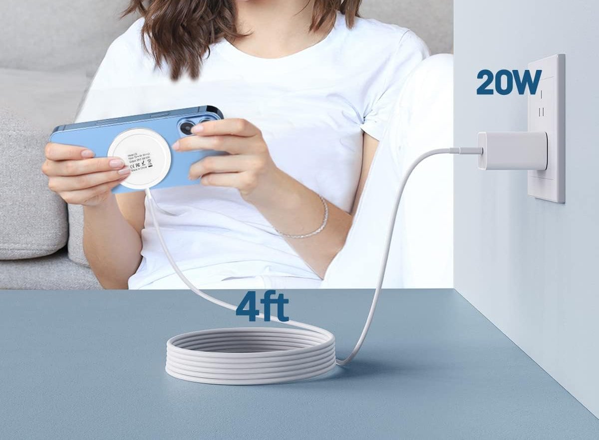 Wtuhu Magnetic Wireless Charger