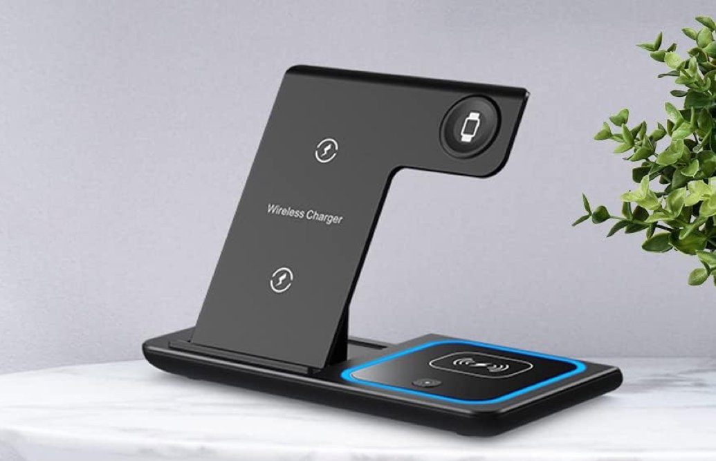 YOXINTA 3 in 1 Wireless Charging Station