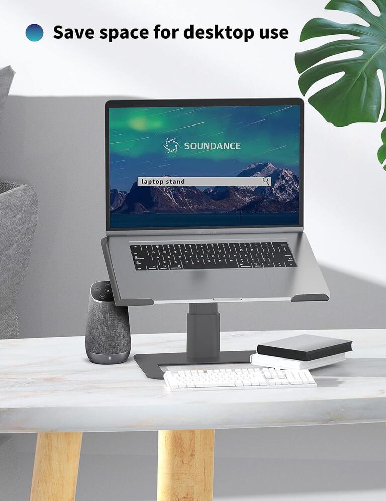 SOUNDANCE Adjustable Laptop Stand is By Far Best For Now, $24 Only 1