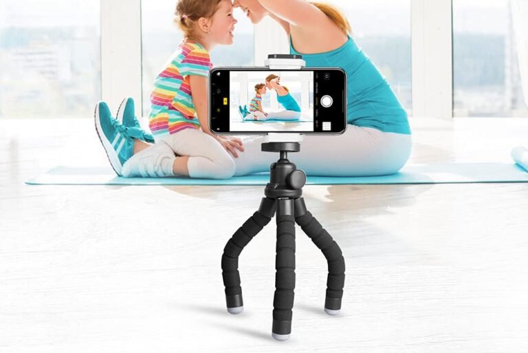 Ubeesize Flexible Tripod Stand with Wireless Remote