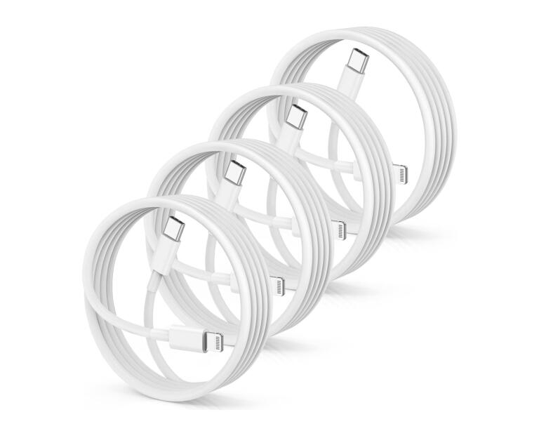 4Pack USB C to Lightning Cable 6ft For $8 Only 1 4Pack USB C to Lightning Cable 6ft For $8 Only 1