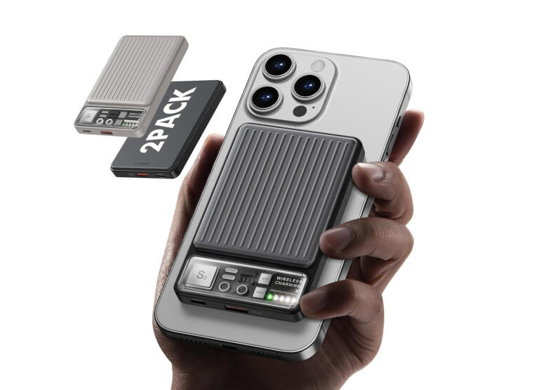 Most Loved Wireless Magnetic Power Bank For iPhone 12 & Later is Down At $36 For Two Pack! 1