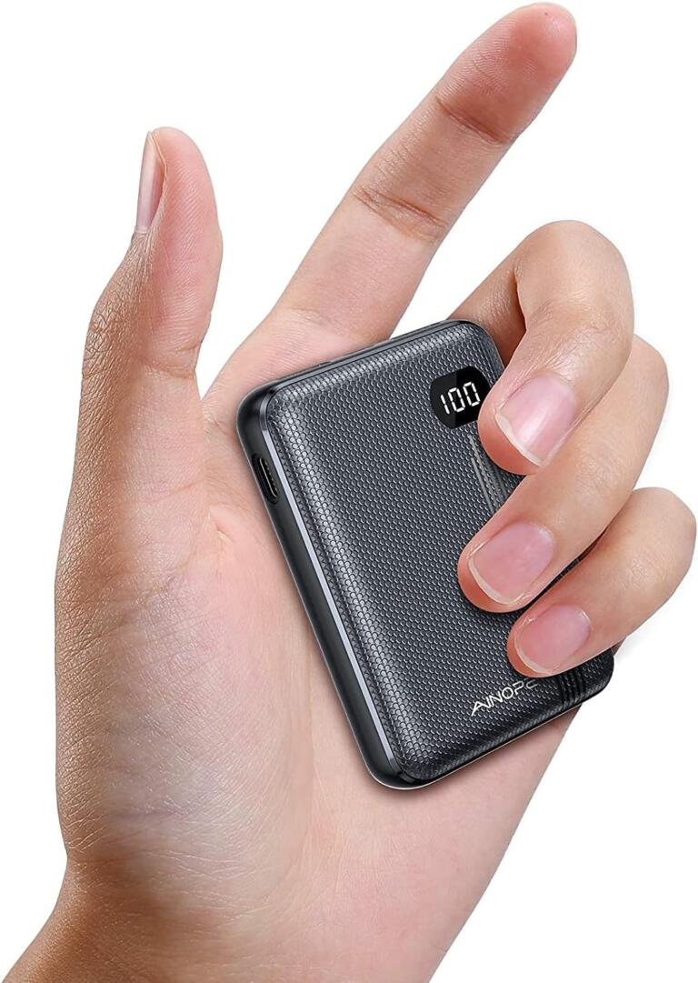 AINOPE Smallest Power Bank Packs 10000mAh Inside! On Sale For $28.69 1