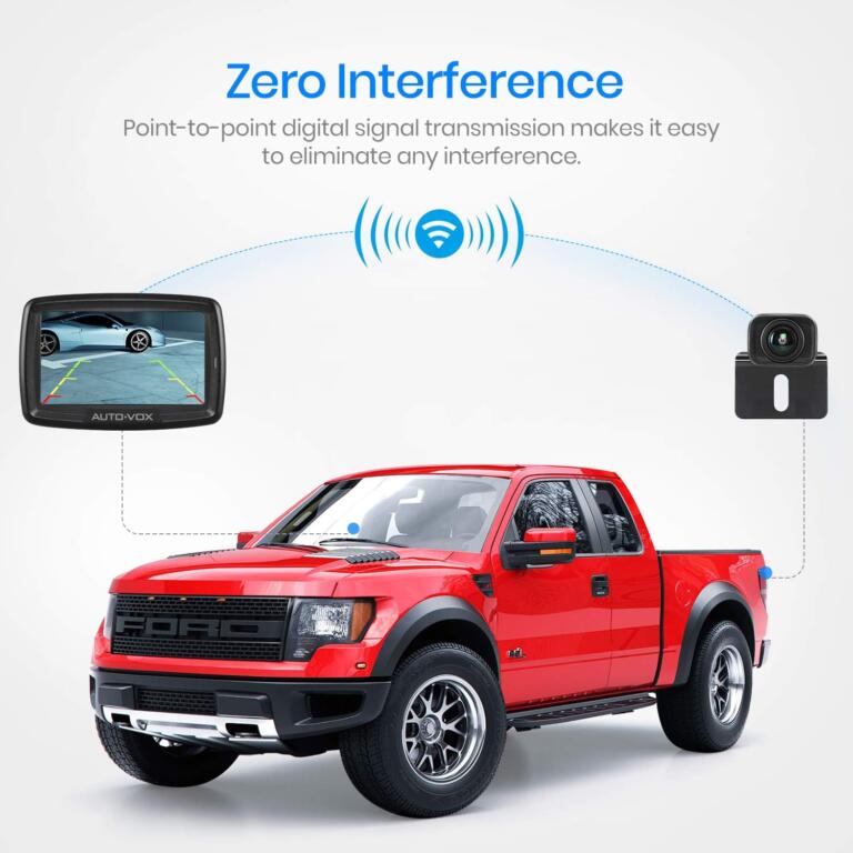 AUTO-VOX CS-2 Wireless Backup Camera with 4.3'' Monitor System Down At $78 From $120 1