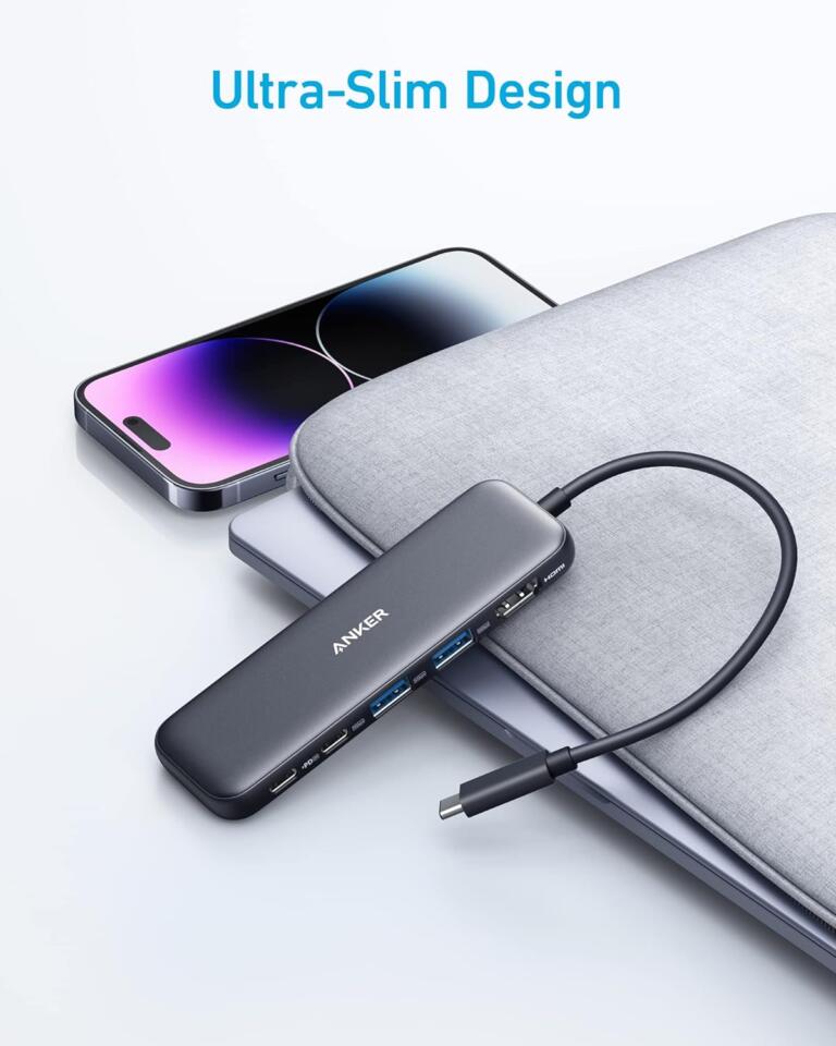 iPhone 15 Now Supports USB C Hub! Grab Anker's 5-in-1 Option For Just $16 1