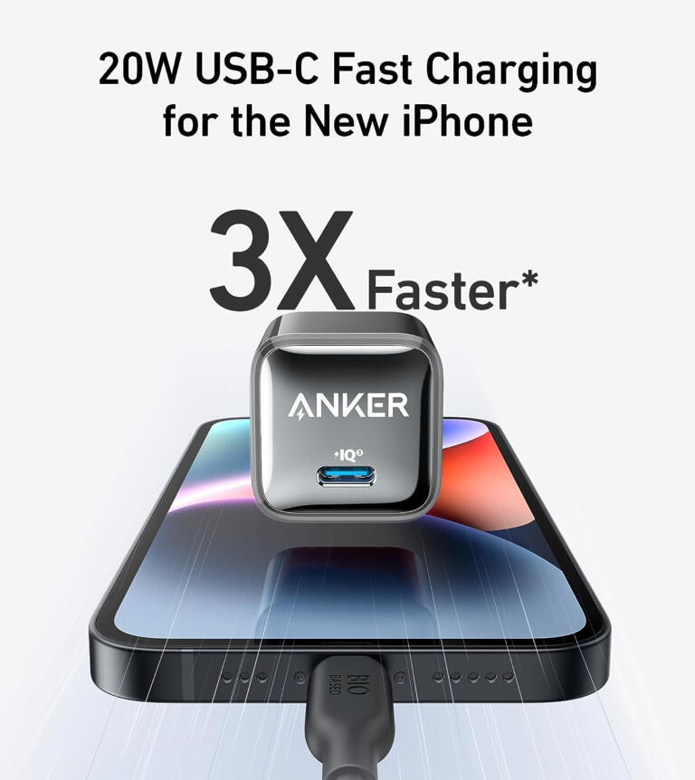 Get Ready For iPhone 15 With Anker's $12 20W Charger 1 Get Ready For iPhone 15 With Anker's $12 20W Charger 1