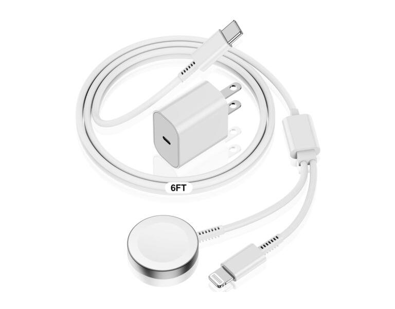 This $15 Single Cable Can Charge iPhone As Well As Apple Watch, Comes With 20W USB C Charger 1