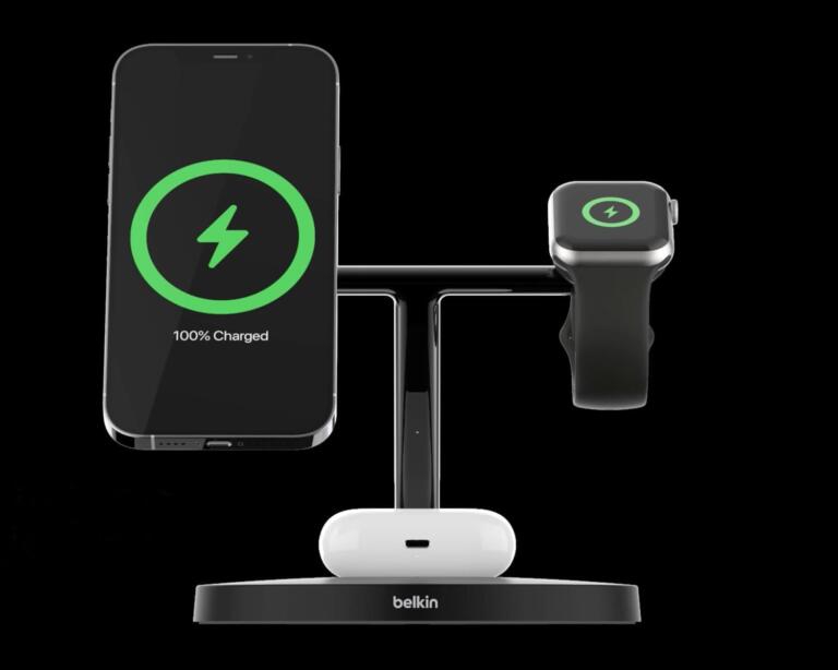 Belkin's original 15W 3-in-1 MagSafe charger is an excellent buy at its lowest price of $102 on Amazon 1
