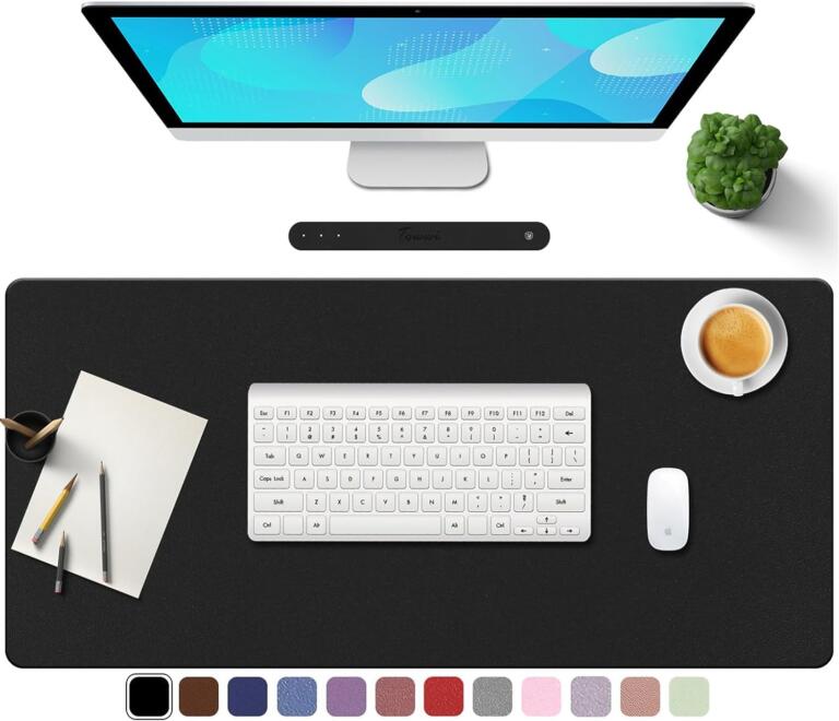 Grab This Large Leather Desk Pad At Just $13 1