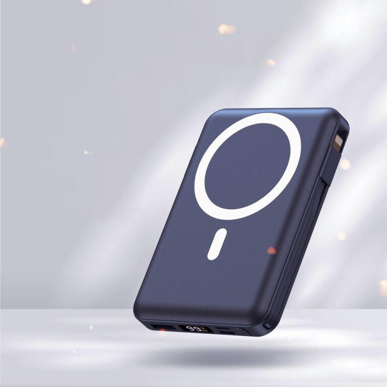 All-in-One Convenience: $27 Wireless Power Bank for iPhone with Built-In Cable Compatible with All Smartphones! 22 All-in-One Convenience: $27 Wireless Power Bank for iPhone with Built-In Cable Compatible with All Smartphones! 22