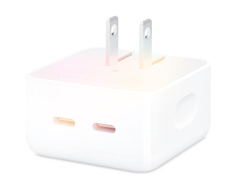 Apple's 35W Dual USB-C Port Compact Power Adapter currently 25% off at $44 1