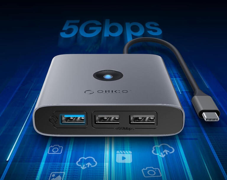 The ORICO USB C 5-in-1 Hub with 4K HDMI is now half price at $12.49! 9