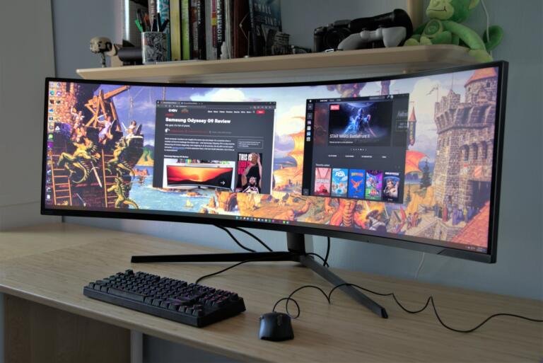 Save a huge 42% with SAMSUNG 49" Odyssey Neo G9 Series 4K UHD Curved Gaming Monitor right now 1