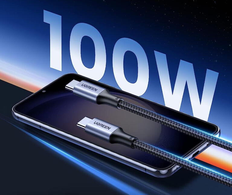 UGREEN 100W 2-Pack USB C to USB C Cable currently 35% off at just $10 1