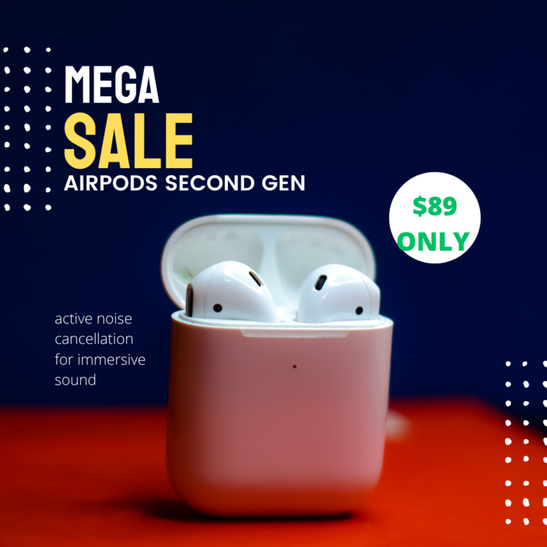 Prime Sale is still running on AirPods 2nd Generation making it a lowest price with 32% discount! 1