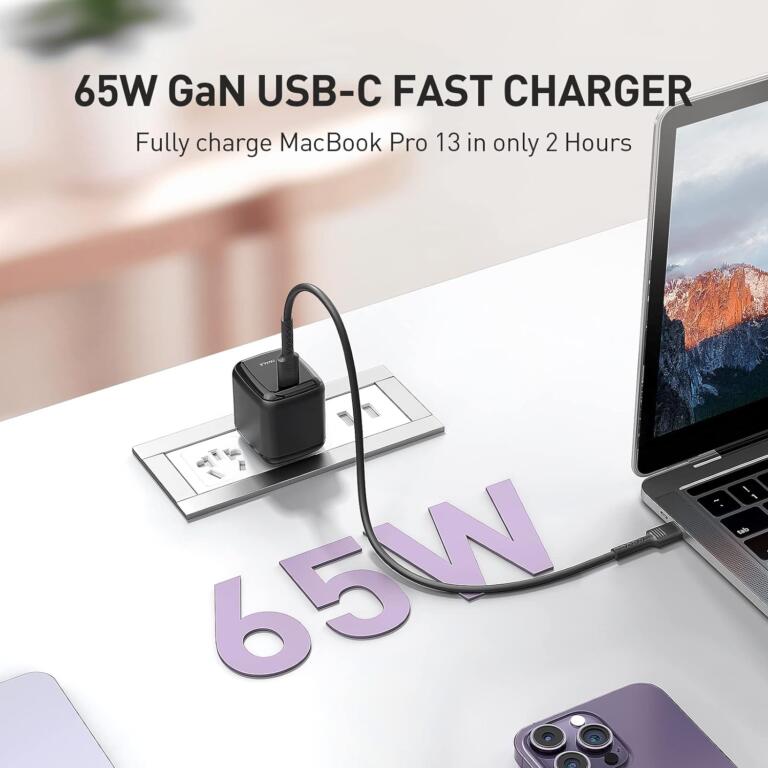 iWALK Leopard GaN 65W USB C Charger for MacBook & iPad Pro is 51% off right now 1