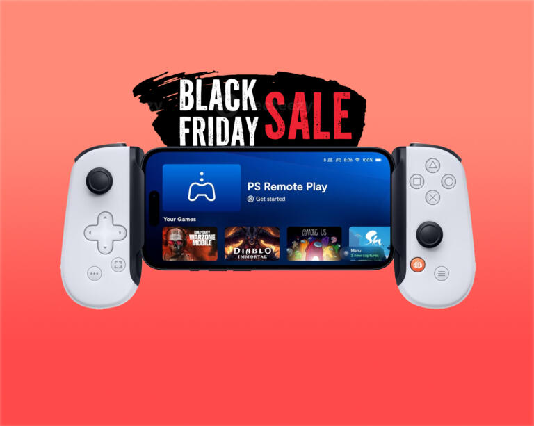 This premium Mobile Gaming Controller for iPhone 15 & older version drops to $70 saving you 30% on Black Friday 1 This premium Mobile Gaming Controller for iPhone 15 & older version drops to $70 saving you 30% on Black Friday 1