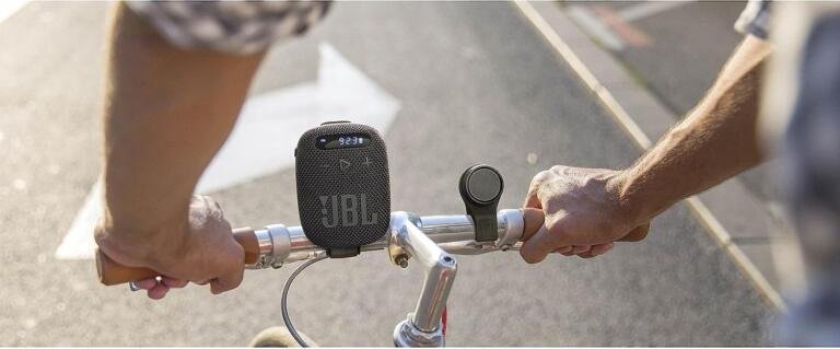 JBL Wind 3 Portable Bluetooth Speaker for Bike Handlebars currently $54 only 1