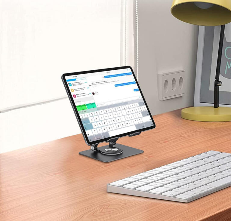 Popular Swivel Tablet Stand for laptops available for $12.49 (50% off) 1