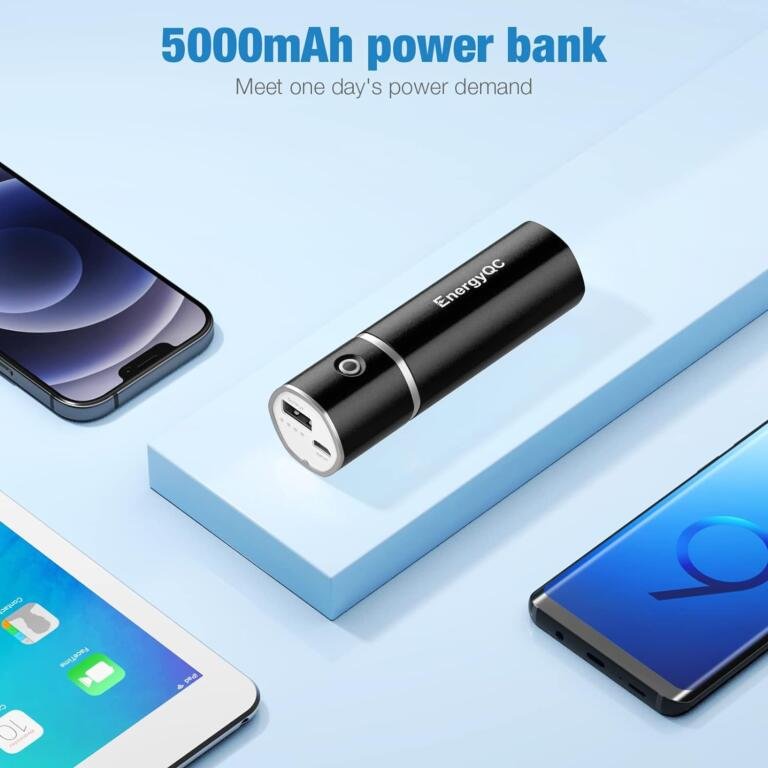 Never Run Out of Power: EnergyQC Slim 2 Portable Charger for iPhone - $9 with 44% Discount! 1