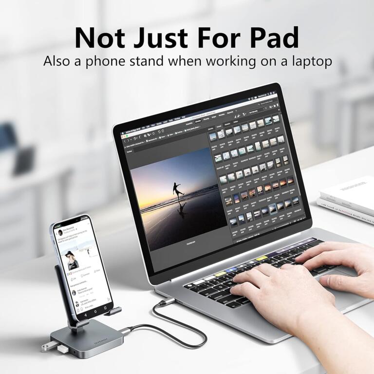 Tech Deal: 7-in-1 Docking Station with 4K iPad Stand - $40 (50% Off) 1