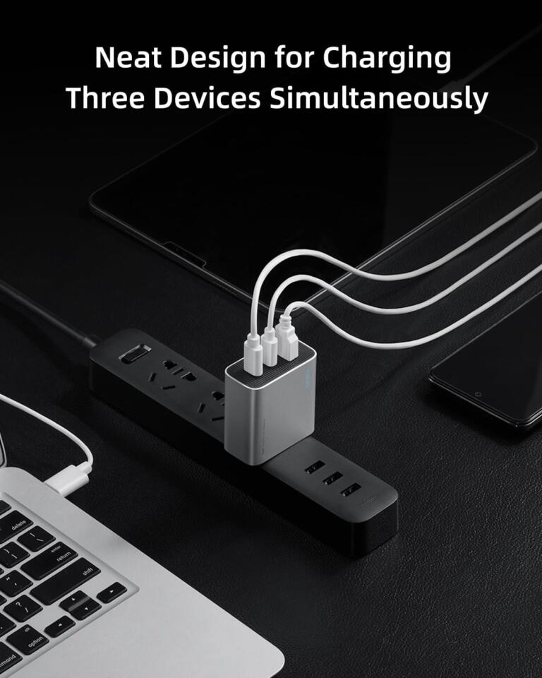Deal Alert: $18 for a 65W USB C Charger – Refuel Up to 3 Apple Devices at Once (Regularly $30) 1