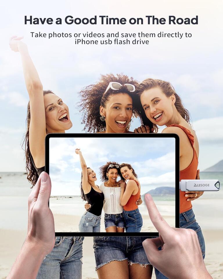 Pocket Powerhouse: 128 GB iPhone/iPad Flash Drive - Save Big with 32% Off 1