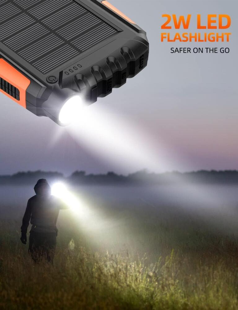 Charge Anywhere, Anytime: 42800mAh Solar Power Bank - 50% Off Special 1