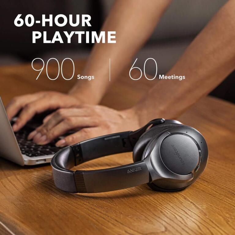Anker Life Q20 Noise Cancelling Headphones For Laptops/Smartphone/Tablets Have Over 75K+ Ratings, $44 Today 1