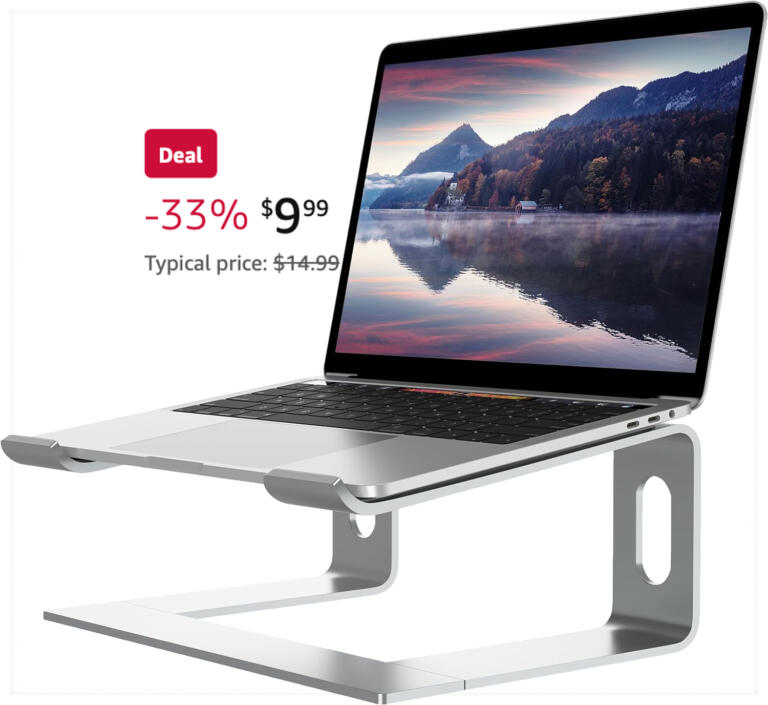 Improve Your Posture with $10 Aluminum Stand for Laptop 11