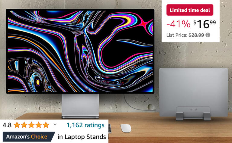 Score This Aluminum Vertical Laptop Stand Dock Holder For $17 With 41% Discount! 22 Score This Aluminum Vertical Laptop Stand Dock Holder For $17 With 41% Discount! 22