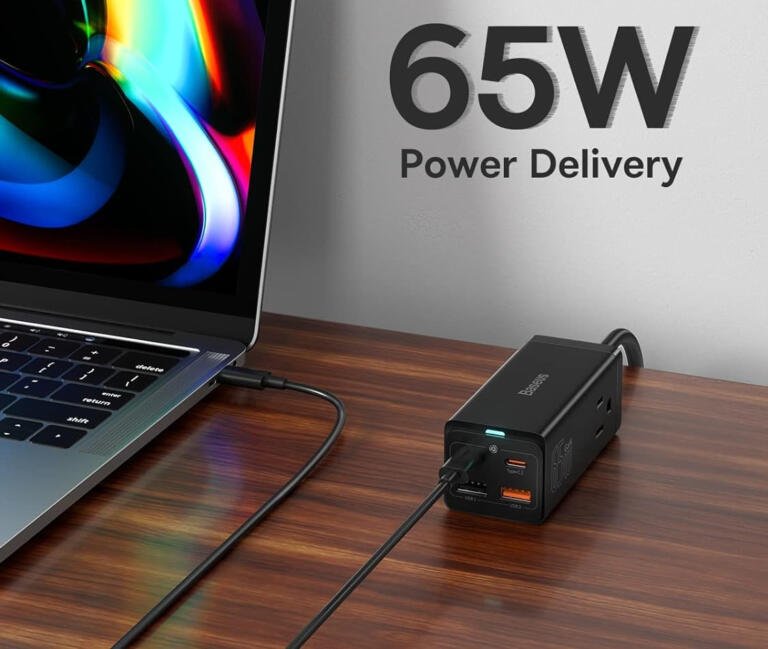 Upgrade Your Charging Setup: Baseus 65W USB-C Station, Only $22 1