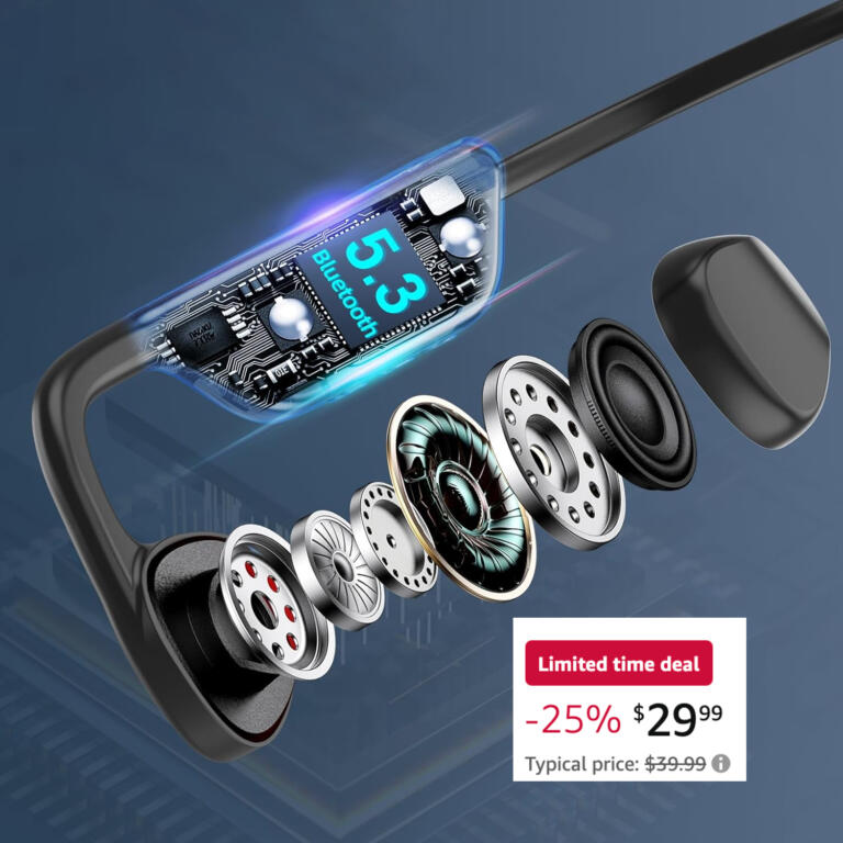 Ditch Traditional Earbuds With These Bone Conduction Headphones For $30 10 Ditch Traditional Earbuds With These Bone Conduction Headphones For $30 10