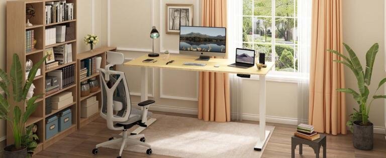 Upgrade Your Office With This Electric Standing Desk That's On Sale For $165, Usually $300 1