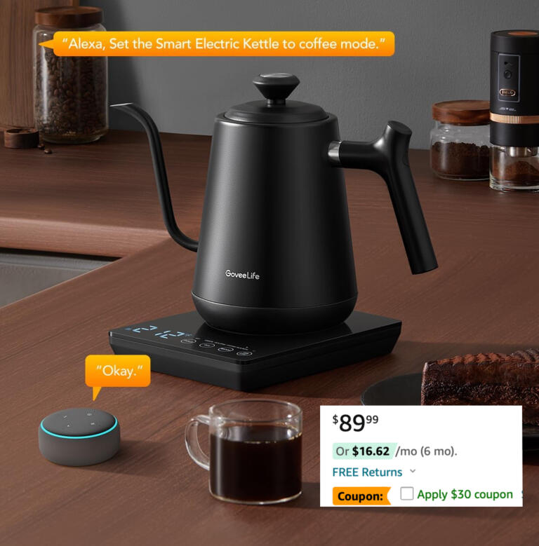 Special Savings: Score Your Govee Wi-Fi Kettle for Just $60 Today 1 Special Savings: Score Your Govee Wi-Fi Kettle for Just $60 Today 1