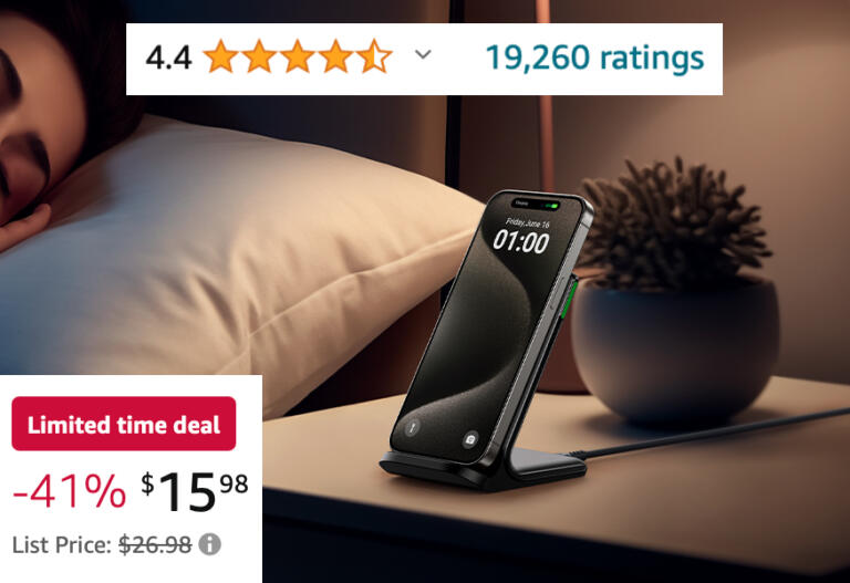 Get Use Of iOS 17 StandBy Feature With INIU's Most Sold Wireless Charger For $16! 22 Get Use Of iOS 17 StandBy Feature With INIU's Most Sold Wireless Charger For $16! 22