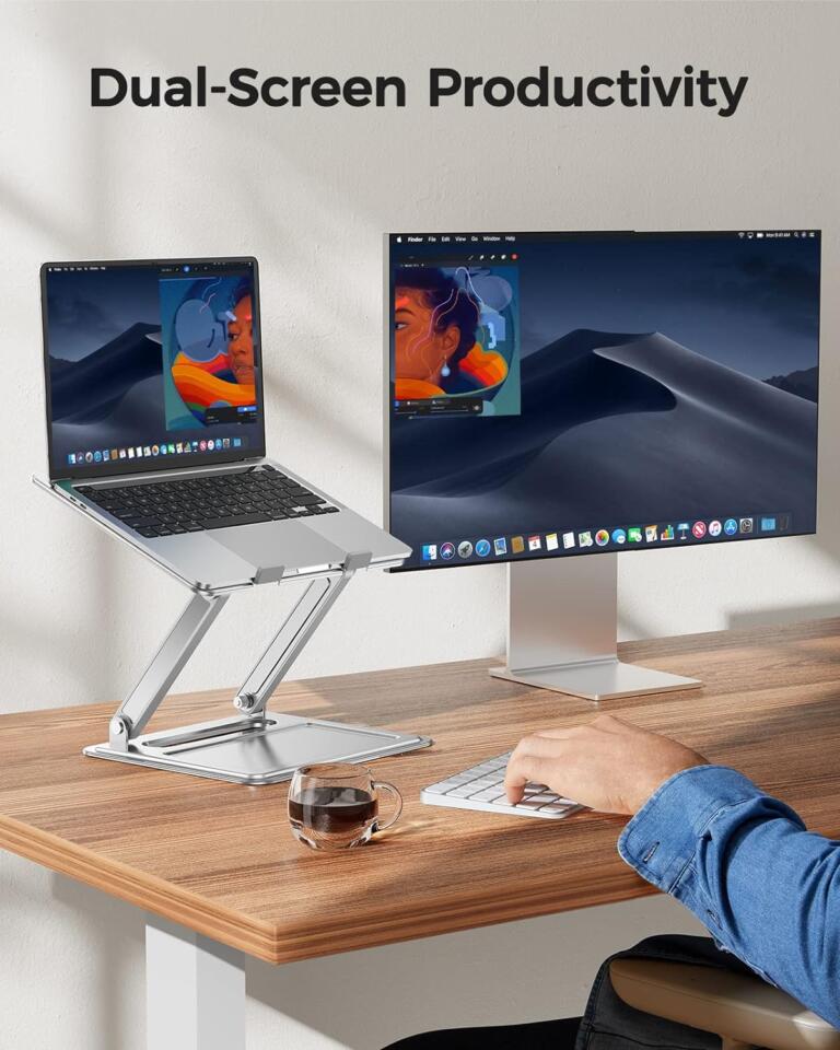 LORYERGO Adjustable Laptop Stand is Whopping 50% Down At Just $20 1